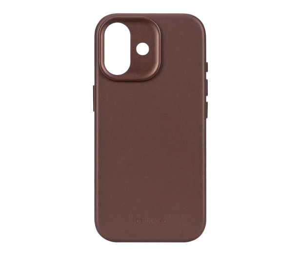 Decoded Leather Backcover, iPhone 17, Dark Ruby - 1359047 - zdjęcie 3